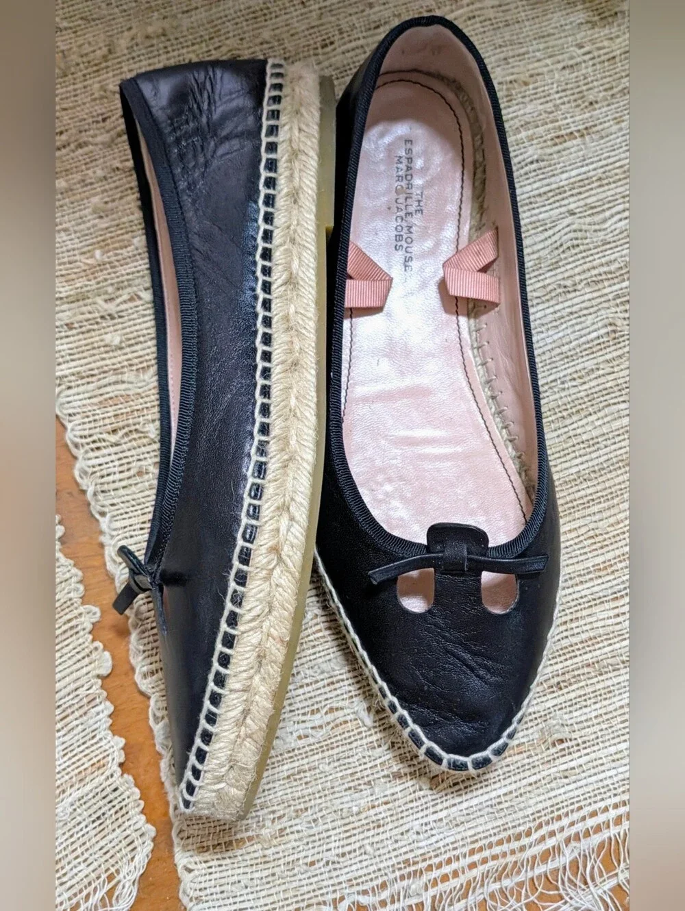 MARC JACOBS The Mouse Espadrille Flats READ